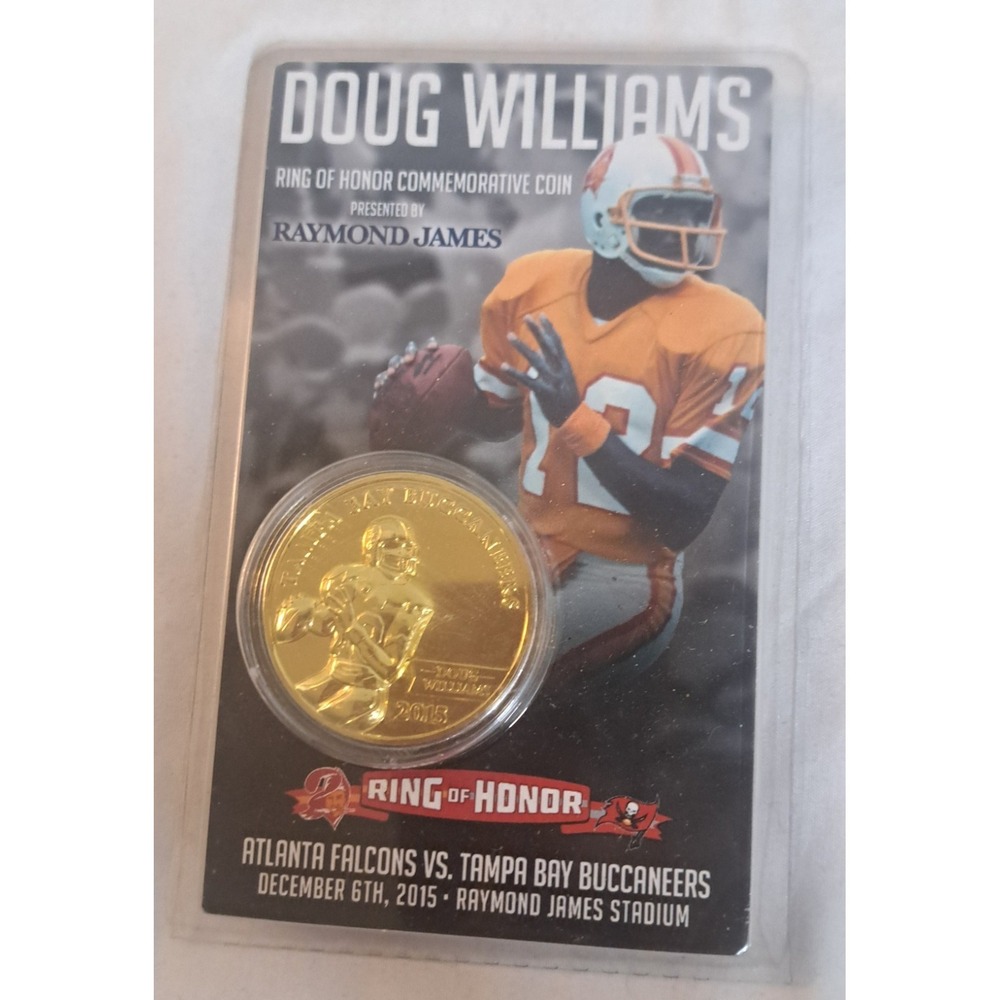 Doug Williams Tampa Bay Buccaneers Ring of Honor Commemorative Coin 2015 NFL